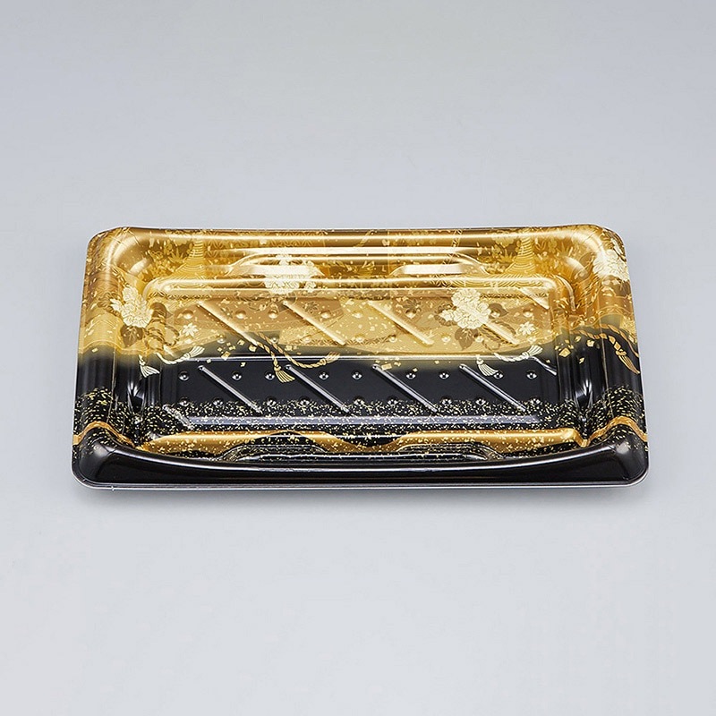 シーピー化成 寿司容器　SFうま皿 25　本体　各色　50枚入×16袋（800枚）/箱