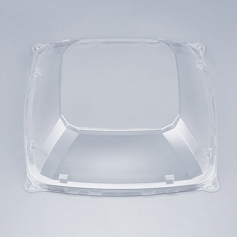 シーピー化成 オードブル容器　NU盛ブル 23-23AP　外嵌合蓋　10枚×28袋（280枚）/箱