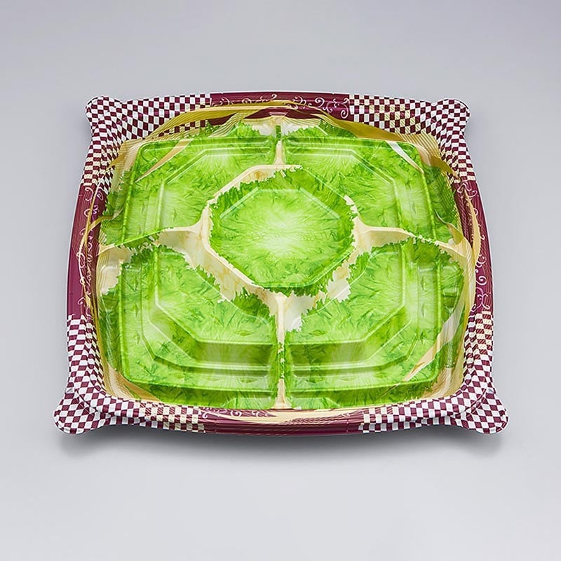 シーピー化成 オードブル容器　NU盛ブル 30-30　本体　アラモード　10枚×20袋（200枚）/箱