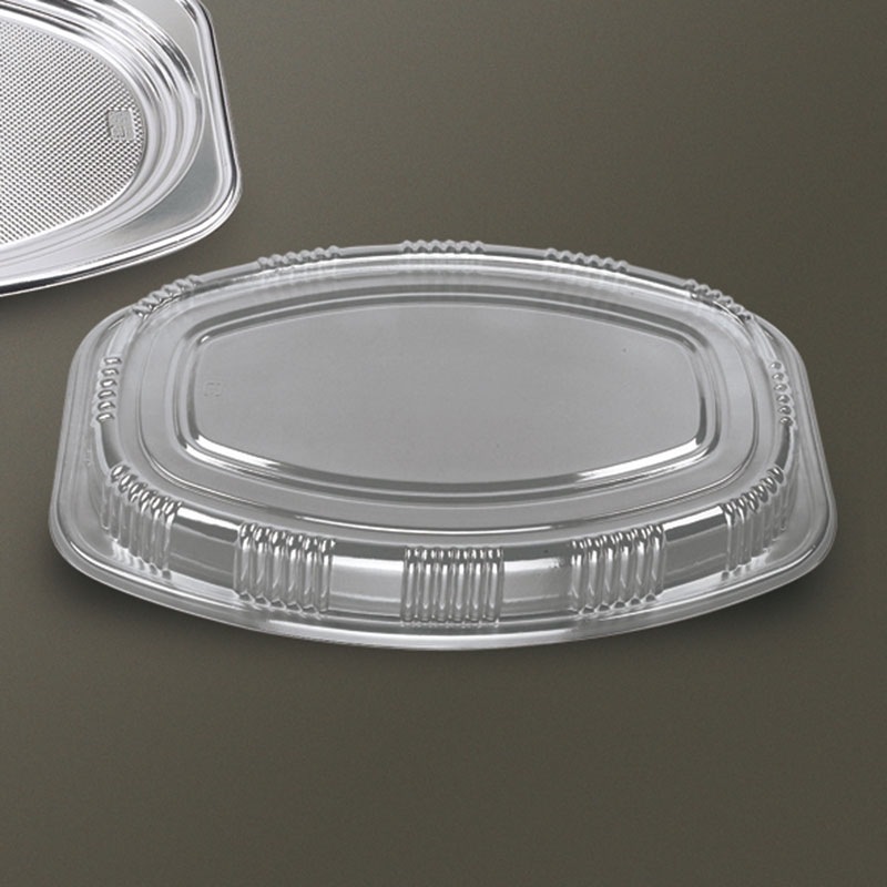 シーピー化成 パーティー皿 Z-507　透明蓋　20枚×25袋（500枚）/箱