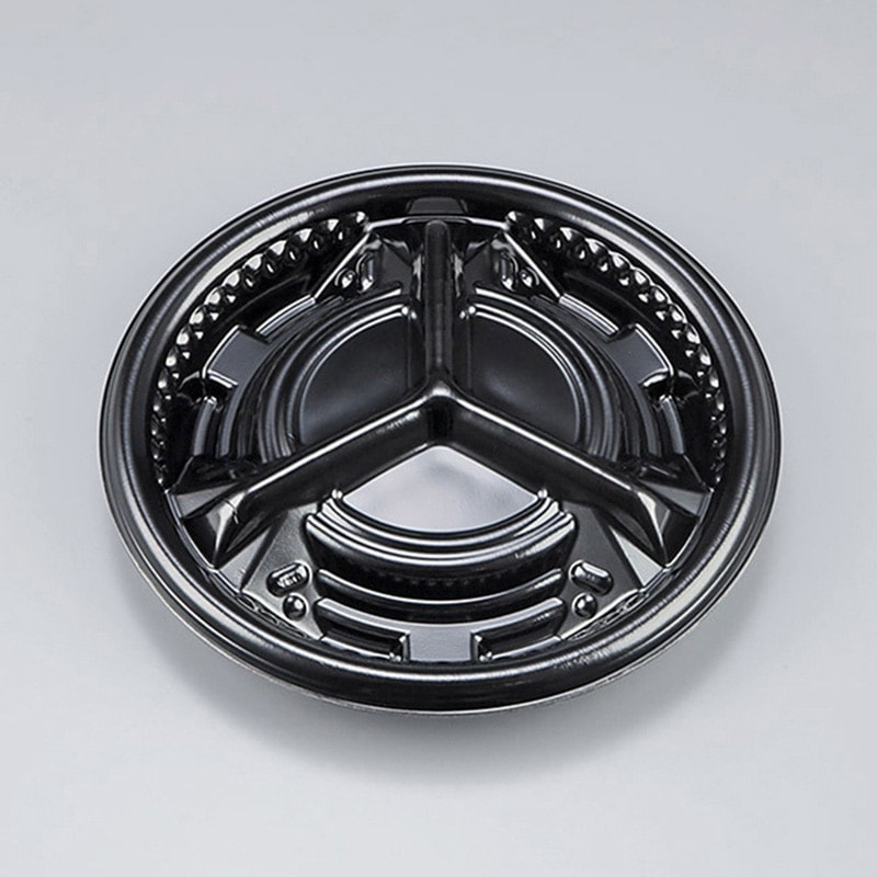 シーピー化成 オードブル容器　SFソワレ 20　本体　黒　25枚×18袋（450枚）/箱