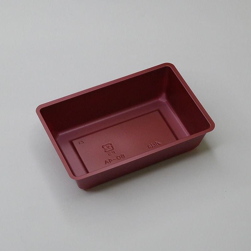 アクタ  カップ容器　60-4　赤／黒／CR　100枚入×10袋（1000枚）/箱