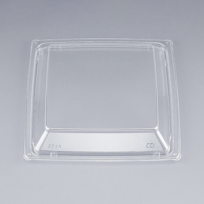 シーピー化成 惣菜容器　BFコモ角皿内 20N　浅嵌合蓋　50枚×8袋（400枚）/箱