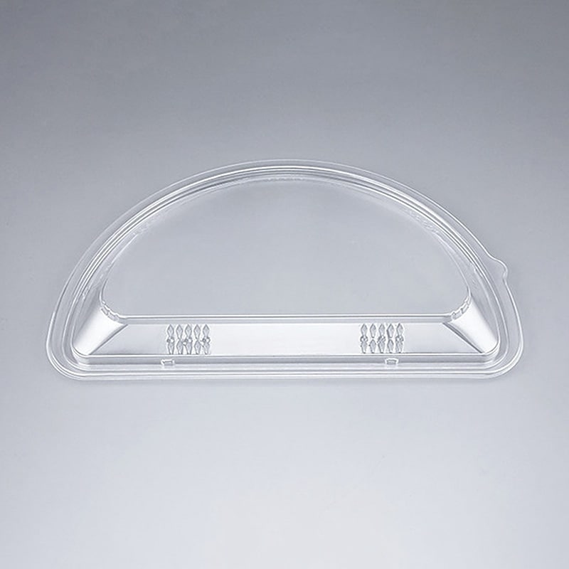 シーピー化成 ピザ容器　BFコモプレ内 30　嵌合蓋ハーフ（10インチ）　20枚×18袋（360枚）/箱