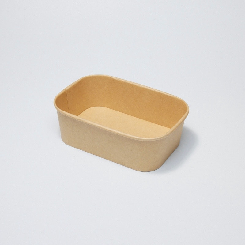 ケーピープラテック フードカップ　KM重箱170-750本体ナチュラル　50枚入×6袋（300枚）/箱