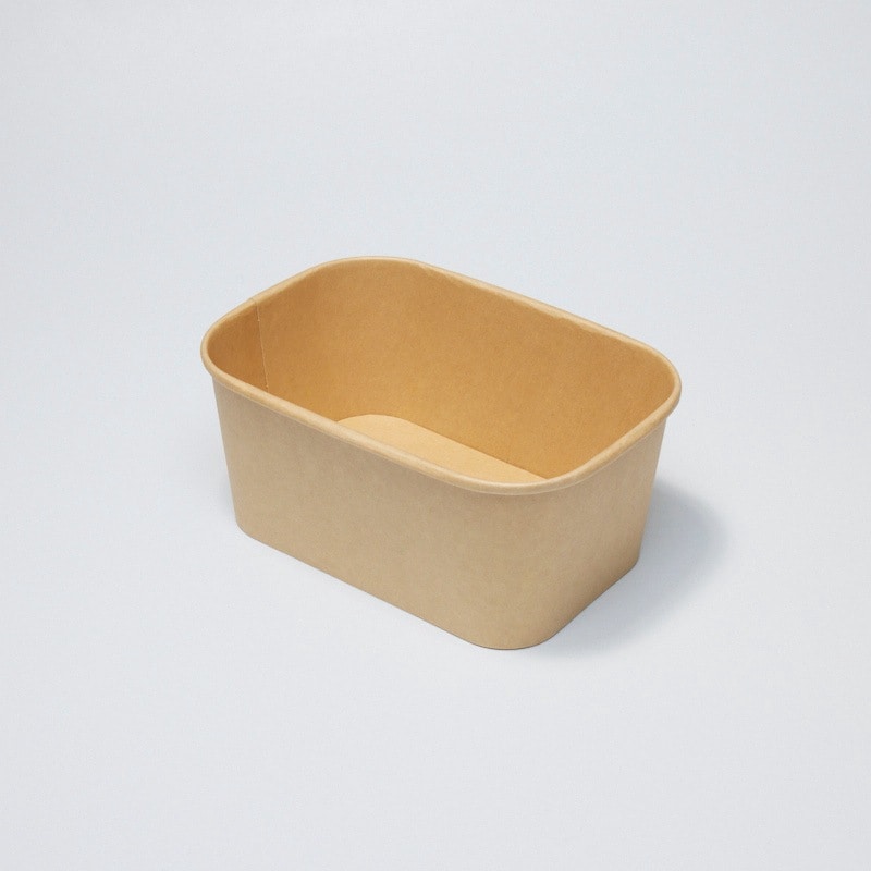 ケーピープラテック フードカップ　KM重箱170-1000本体ナチュラル　50枚入×6袋（300枚）/箱