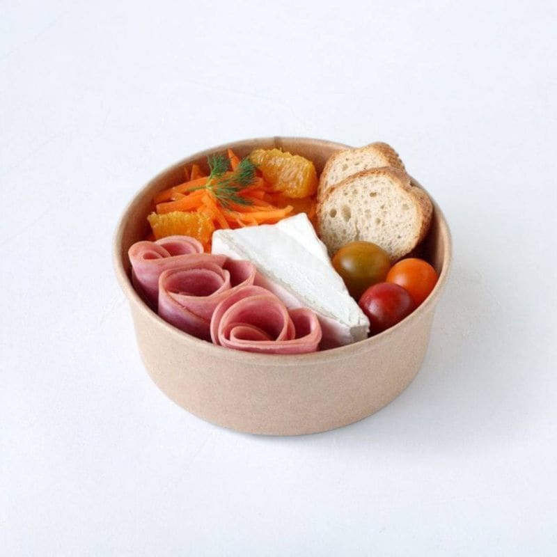 ケーピープラテック KMカップ　KM130-400 本体　ナチュラル　50枚入×12袋（600枚）/箱