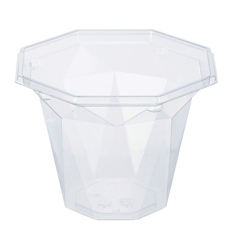 シーピー化成 製菓資材 フルーツ・スイーツ容器 COPNアクア八角 11(260ml) 本体　50枚入×24袋（1200枚）/箱