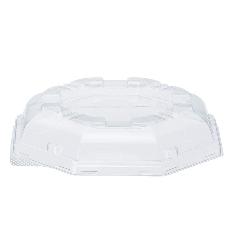 シーピー化成 製菓資材 フルーツ・スイーツ容器 COPNアクア八角 11(260ml) 嵌合蓋　50枚入×24袋（1200枚）/箱