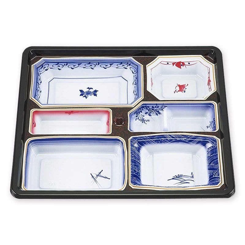 シーピー化成 仕出し弁当容器 NU-235 美濃　本体　20枚入×10袋（200枚）/箱