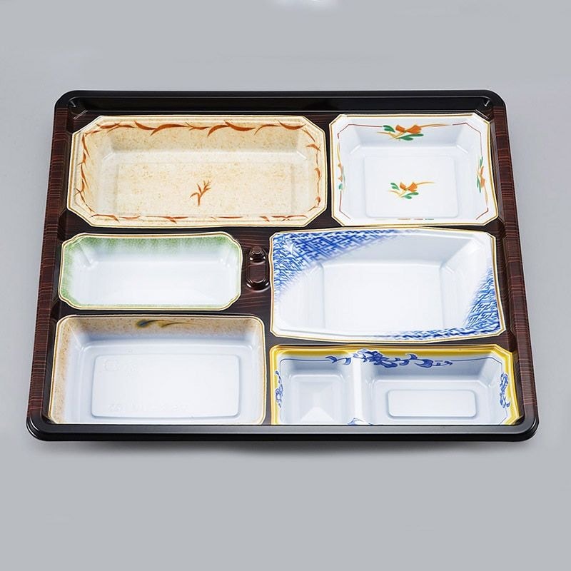 シーピー化成 仕出し弁当容器 NU-237 京洛　本体　20枚入×20袋（400枚）/箱