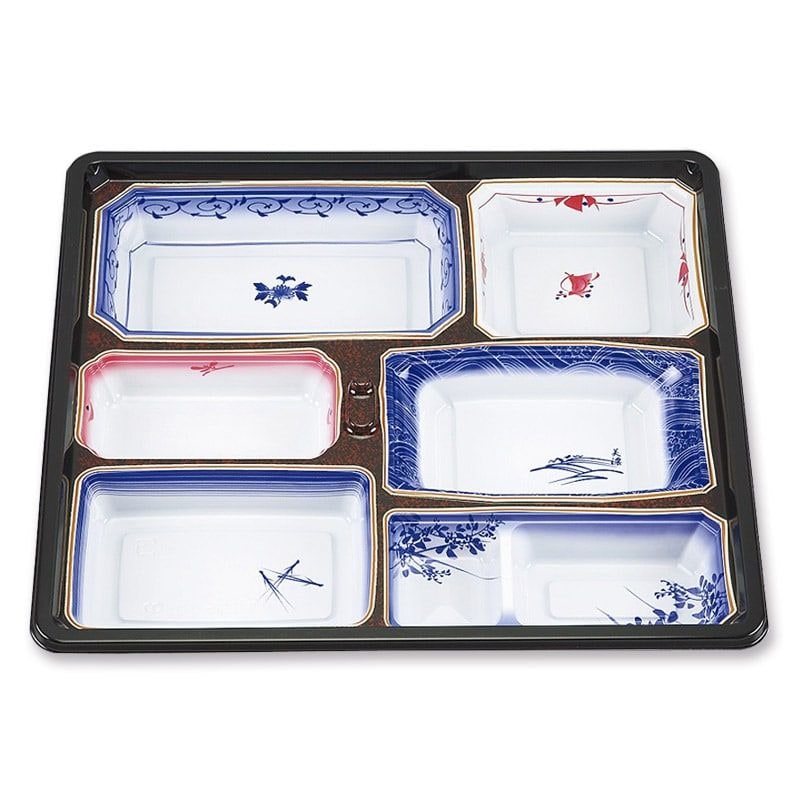 シーピー化成 仕出し弁当容器 NU-237 美濃　本体　20枚入×20袋（400枚）/箱