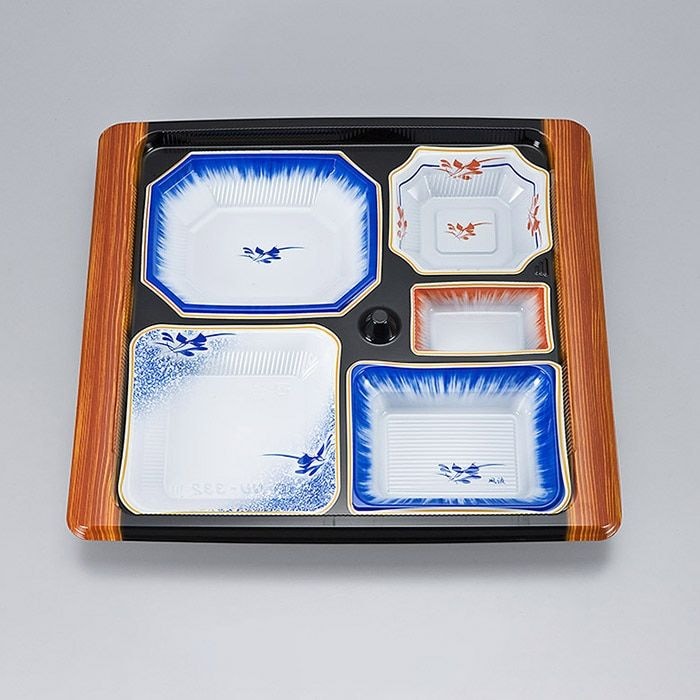 シーピー化成 仕出し弁当容器 NU-332 風流　本体　20枚入×16袋（320枚）/箱