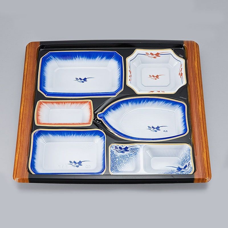 シーピー化成 仕出し弁当容器 NU-337 風流　本体　20枚入×10袋（200枚）/箱