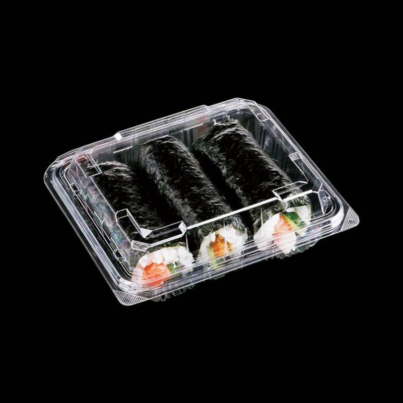 シーピー化成 嵌合フードパック　巻き寿司用 KL-15-13A（N）　50枚入×24袋（1200枚）/箱