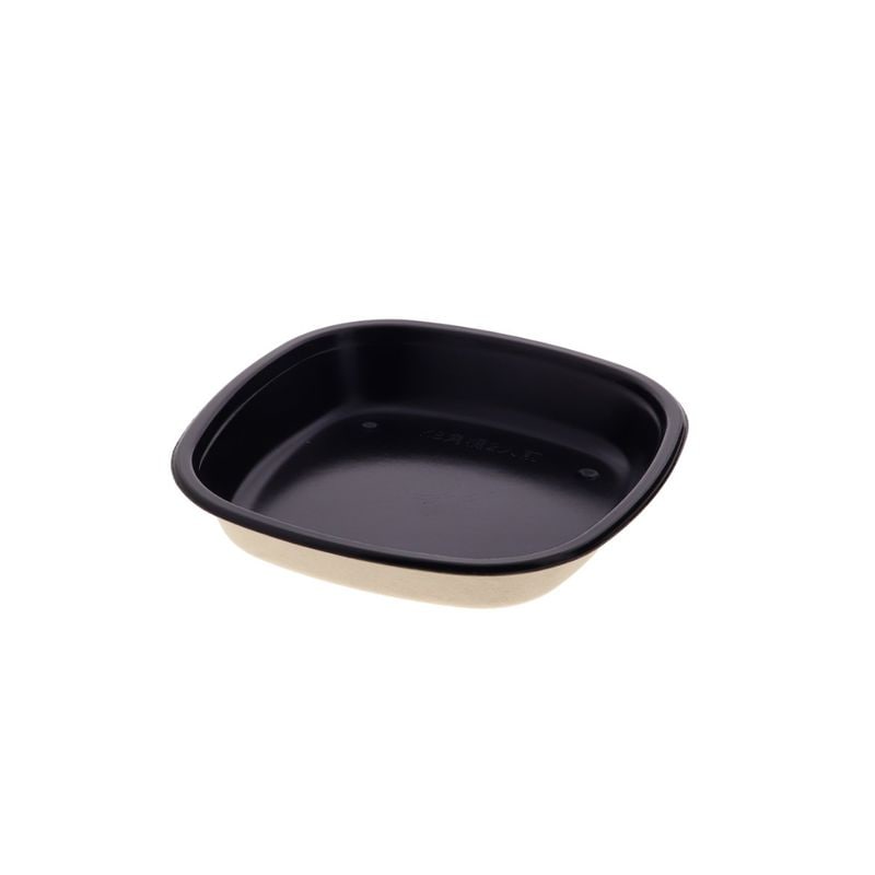 ケーピープラテック KB角桶2人前 本体　黒　20枚入×12袋（240枚）/箱