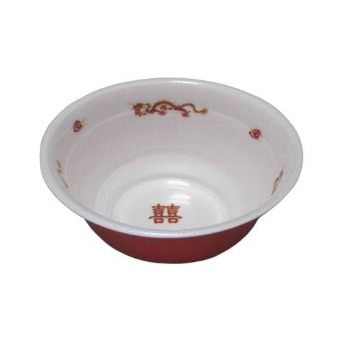 青葉紙業 麺容器 ラーメン 特中(本体)龍外赤　50枚入×9袋（450枚）/箱