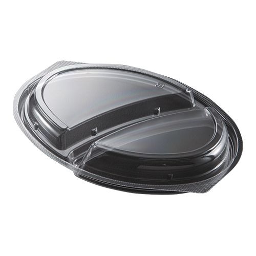 ケーピープラテック カレー容器　Kランチ-1 フタ　25枚入×24袋（600枚）/箱