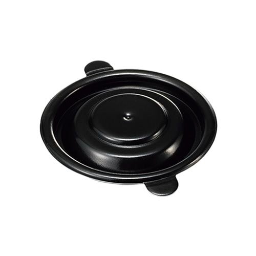 ケーピープラテック 丼容器 どんぶりＳ 嵌合フタ  黒　50枚入×16袋（800枚）/箱