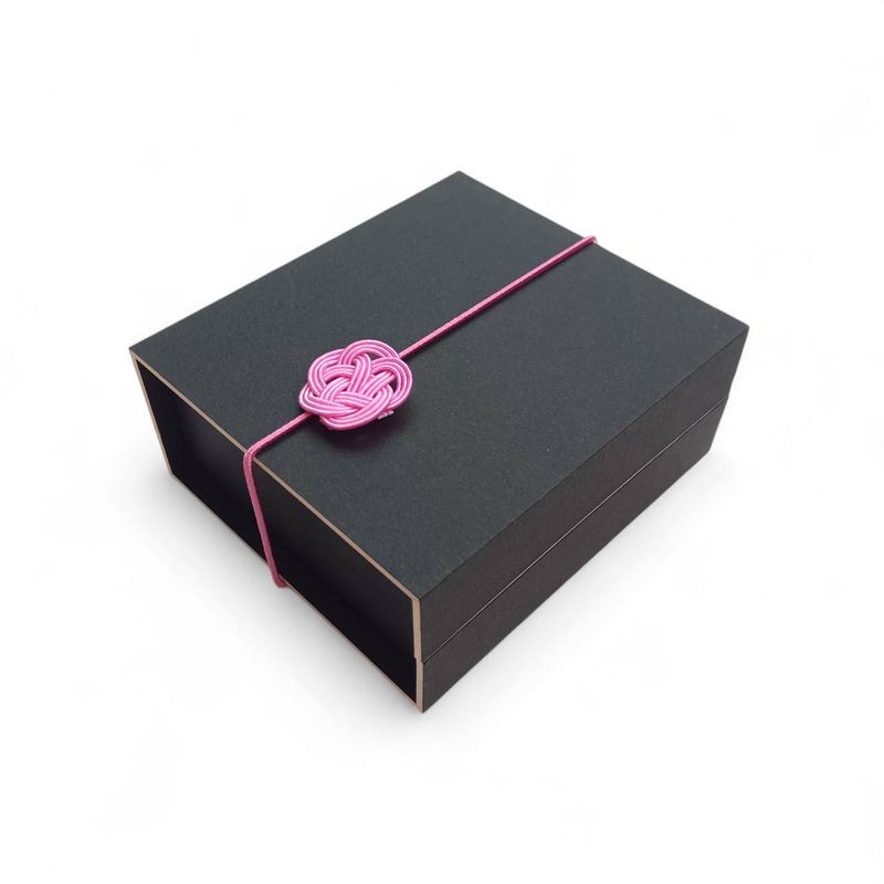 パックスアライブ ギフト箱　正方形 (小)  黒 V003　80個/箱