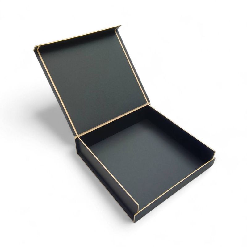 パックスアライブ ギフト箱　正方形 (中)  黒 V012　30個/箱