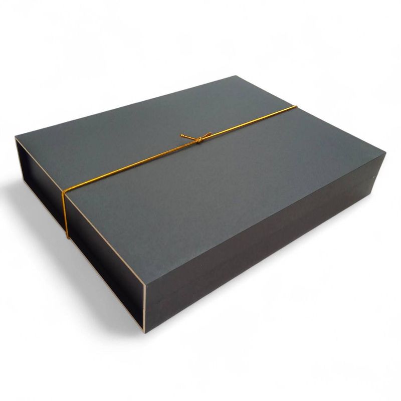 パックスアライブ ギフト箱　長方形 (大)  黒 V015　20個/箱