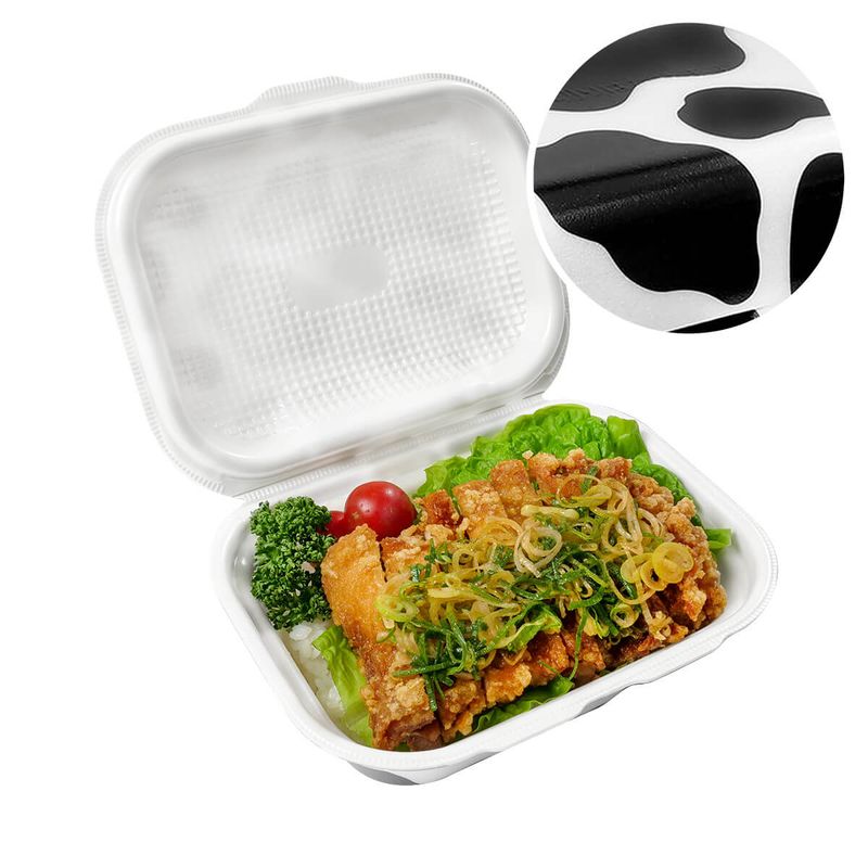 エフピコ 折蓋弁当容器　DLVボーノ 20-15 カウ　30枚入×8袋（240枚）/箱