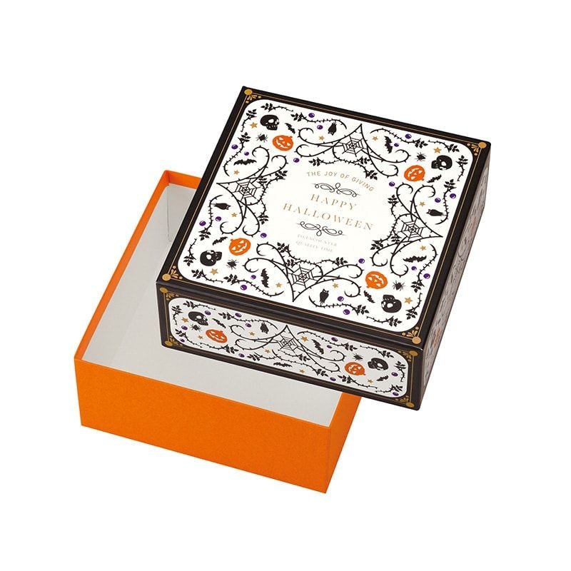 ヤマニパッケージ 貼箱 ブラックハロウィン 20-2316 30個/箱（ご注文単位1箱）