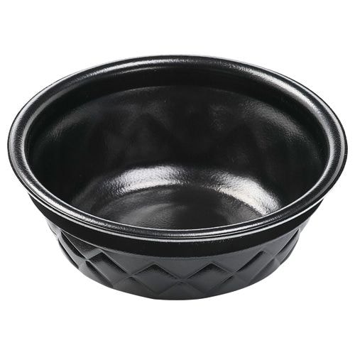 エフピコ カップ容器　MFP丸カップ　本体 130（48）R 黒  25枚入×40袋（1000枚）/箱