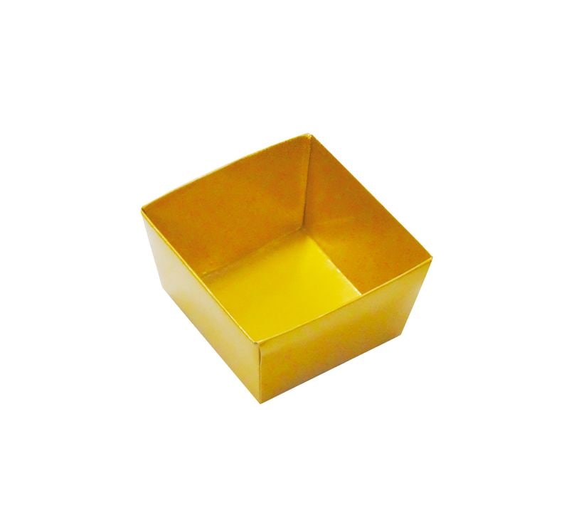 大黒工業 紙製重箱Ｖ－ＢＯＸ用　金ボール中子6.5寸　Ｅタイプ　75枚入／900枚入.
