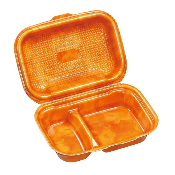 エフピコ 折蓋弁当容器　DLVボーノ 23-16-1 カフェORW　30枚入×6袋（180枚）/箱