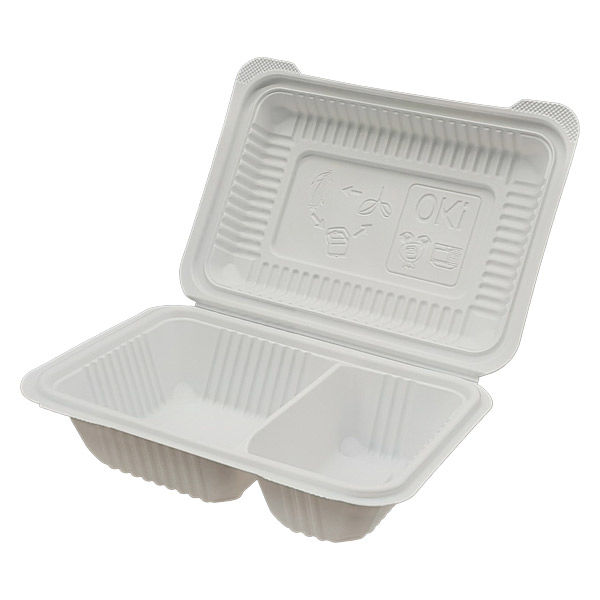 ダイモン エコ容器　コンスターチフードパック Partition AGC-03　50枚入×8袋（400枚）/箱