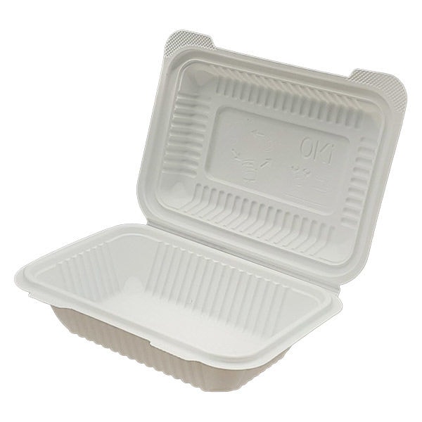 ダイモン エコ容器　コンスターチフードパック Medium AGC-01　50枚入×12袋（600枚）/箱