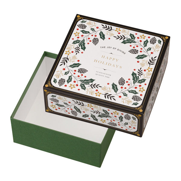 ヤマニパッケージ 貼箱 クリスマスリース 20-2318　30個/箱（ご注文単位1箱）