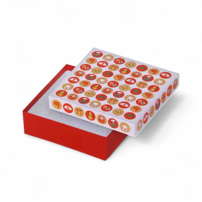 ヤマニパッケージ 貼箱 迎春　小 19-1574　60個/箱（ご注文単位1箱）