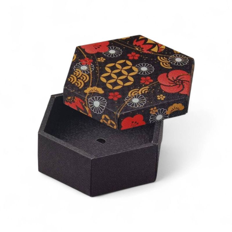 ヤマニパッケージ 六角  優美 19-2608　50個/箱（ご注文単位1箱）