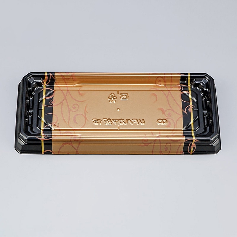 シーピー化成 寿司容器　UFハカマ板 15　本体  みつる金　50枚入×20袋（1000枚）/箱