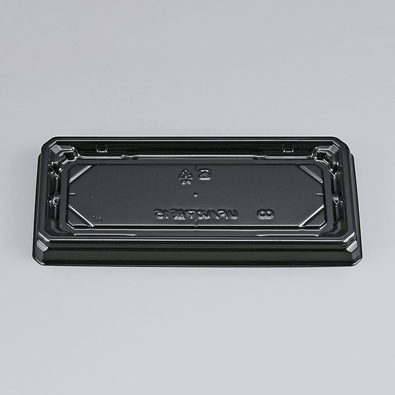 シーピー化成 寿司容器　UFハカマ板 15　本体  黒　50枚入×20袋（1000枚）/箱