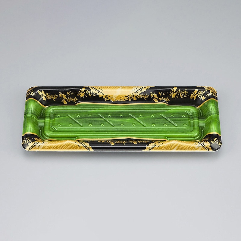 シーピー化成 寿司容器　SF港 15　本体  玉笹　50枚入×24袋（1200枚）/箱