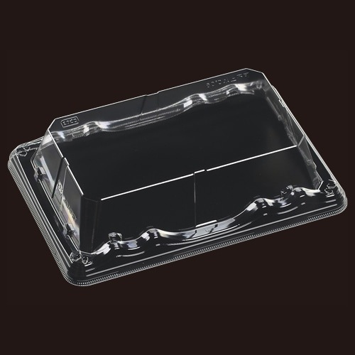 エフピコ 寿司容器　T-大波皿2-4　篏合高蓋　50枚入×18袋（900枚）/箱