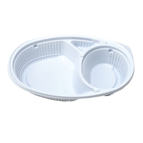 エフピコチューパ カレー容器　MS-213 本体 白　50枚入×12袋（600枚）/箱