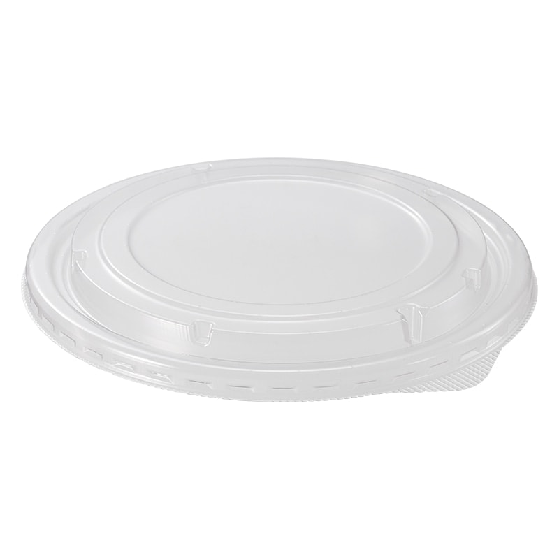 HEIKO 食品容器 未晒フードカップ 浅1100ml 165口径 透明フタ　50枚入×12袋（600枚）/箱