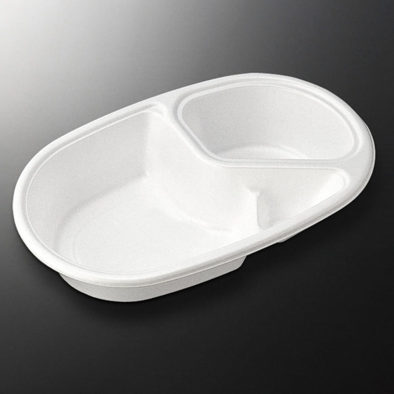 中央化学 カレー容器 CFカレー No.1 本体　50枚入×16袋（800枚）/箱