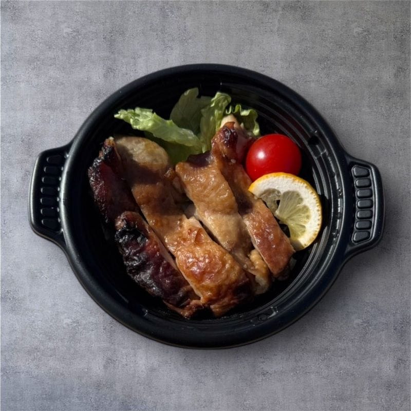 中央化学 惣菜容器 CT街デリ PAN15 BK 身　50枚入×24袋（1200枚）/箱