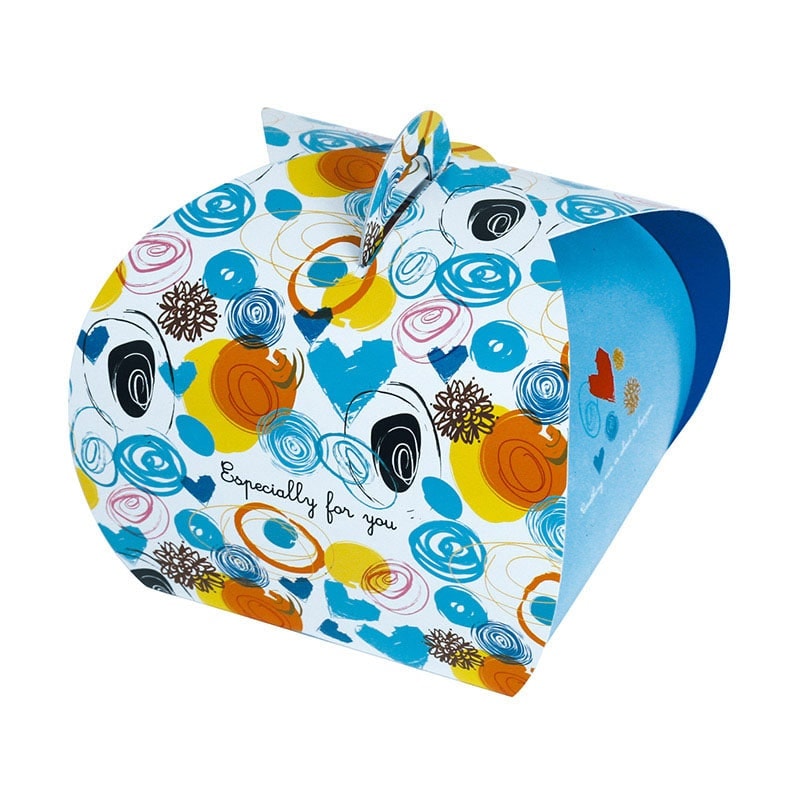 ヤマニパッケージ バルーンBOX エスペシャリーフォーユー ブルー 20-72 　100セット/包（ご注文単位1箱）