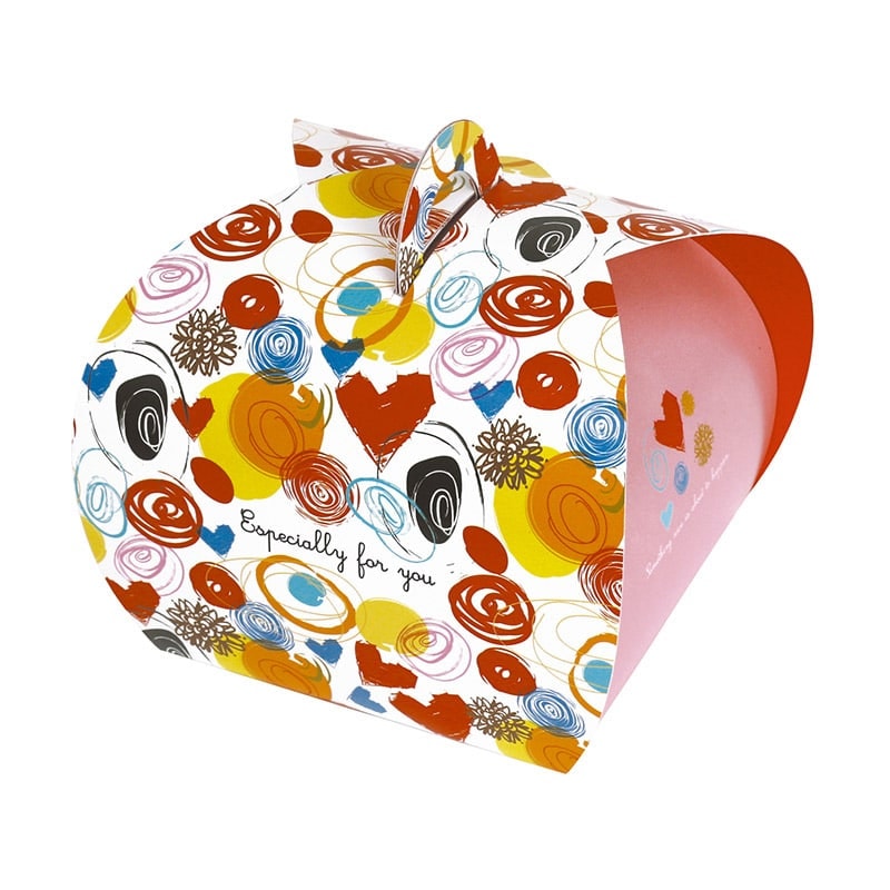 ヤマニパッケージ バルーンBOX エスペシャリーフォーユー レッド 20-725 　100セット/包（ご注文単位1箱）