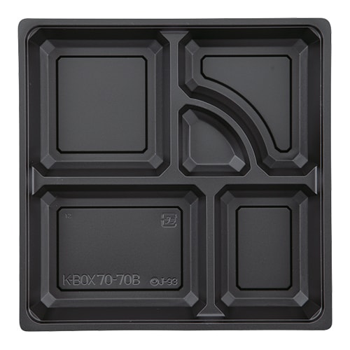 ケーピープラテック K-BOX 70-70B 中仕切 黒  50枚入×12（600枚）/箱