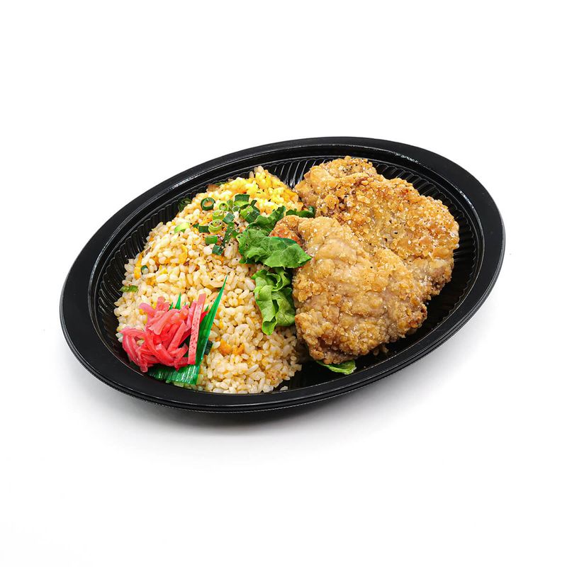 エフピコ プレート容器　MSD-ランチ70　本体 黒　50枚入×12袋（600枚）/箱