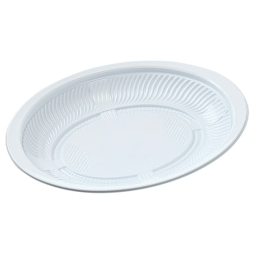 エフピコ プレート容器　MSD-ランチ70　本体 白　50枚入×12袋（600枚）/箱