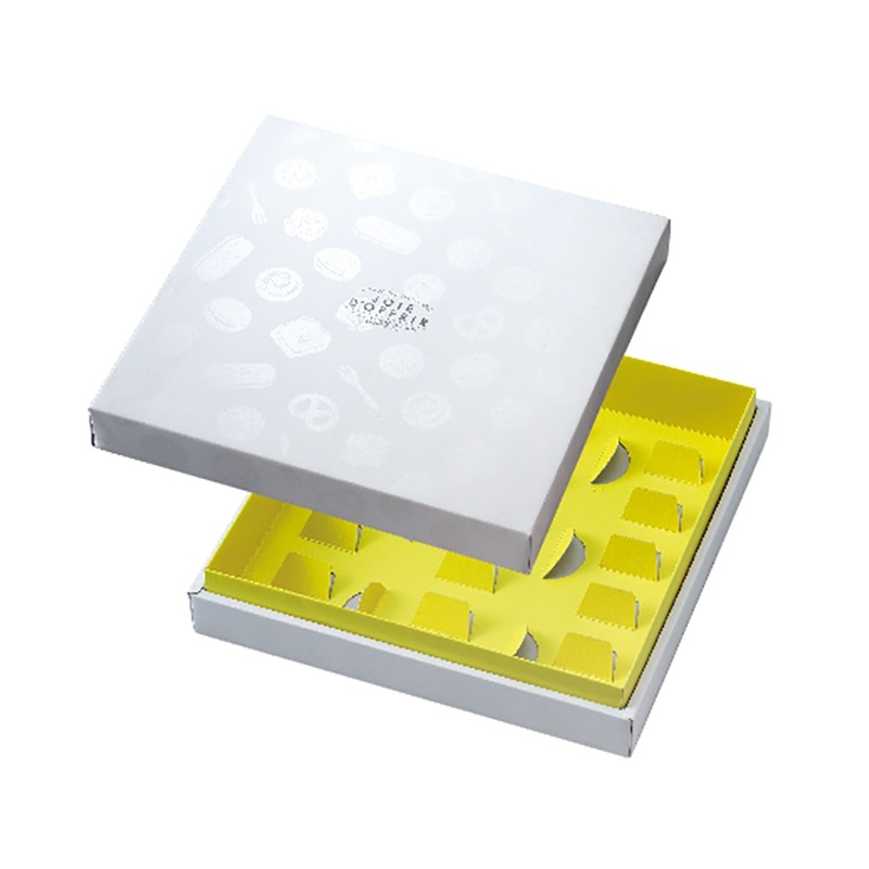 ヤマニパッケージ 洋菓子箱　ギフトBOX パレット　大 20-2062　50セット/箱（ご注文単位1箱）